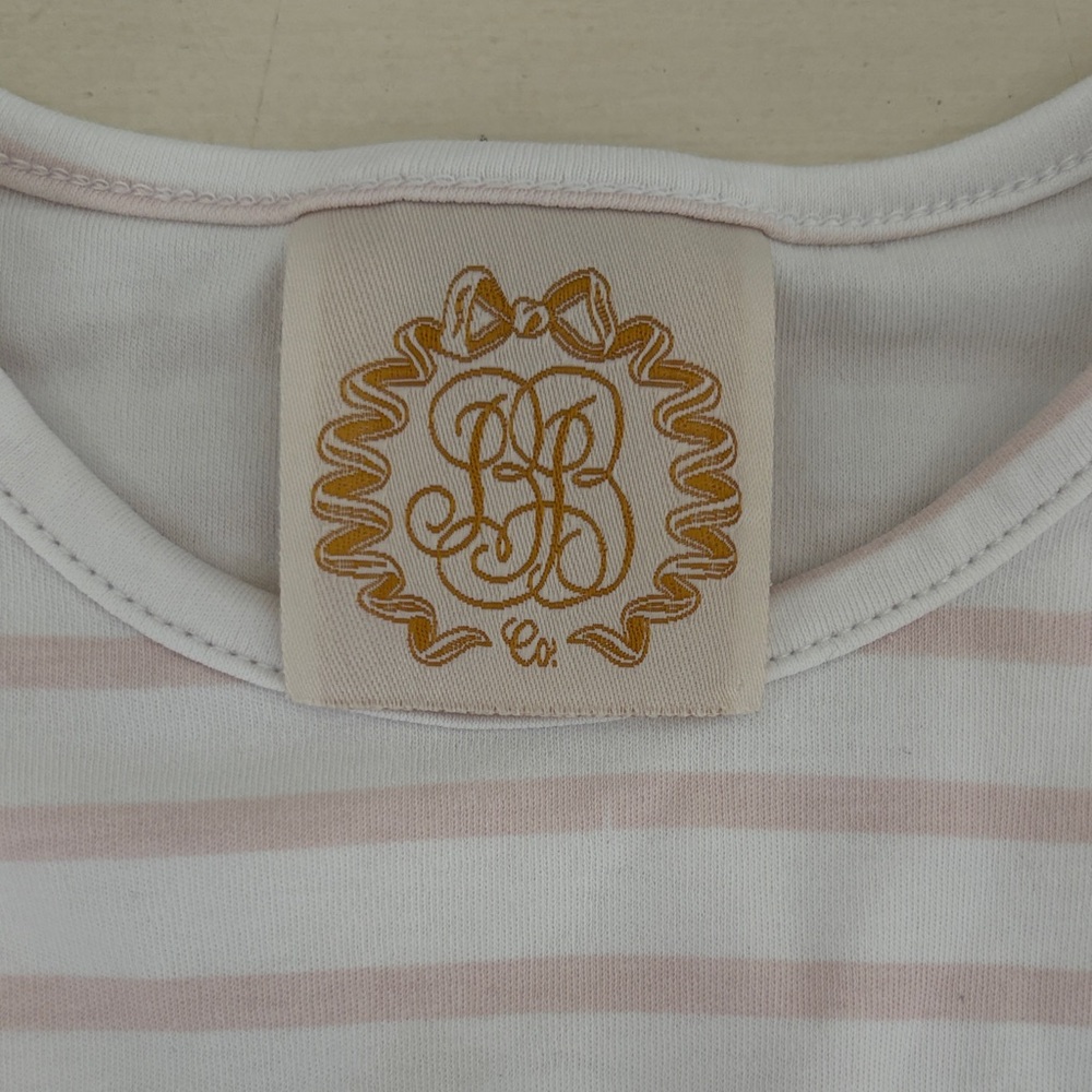 The Beaufort Bonnet Company Pink and White Striped Long Sleeve Tee - Picture 2 of 3